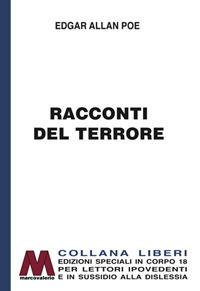 Racconti del terrore. Ediz. per ipovedenti - Edgar Allan Poe - copertina