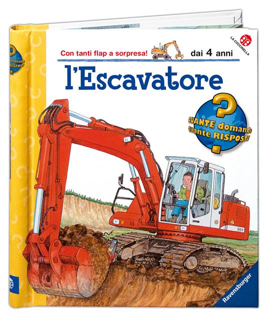 L'escavatore. Ediz. illustrata - Andrea Erne,Wolfgang Metzger - 2