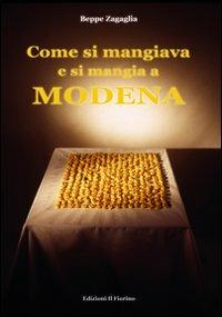 Come si mangiava e si mangia a Modena - copertina