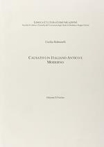 Causativi in italiano antico e moderno