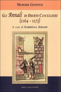 Gli annali di Oberto cancelliere (1164-1173) - copertina