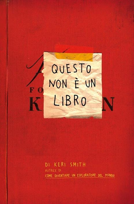 Questo non è un libro - Keri Smith - copertina