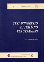 Test d'ingresso di italiano per stranieri