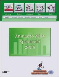 Annuario delo spettacolo 2006. Osservatorio dello spettacolo - copertina