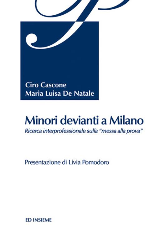 Minori devianti a Milano - Maria Luisa De Natale - copertina