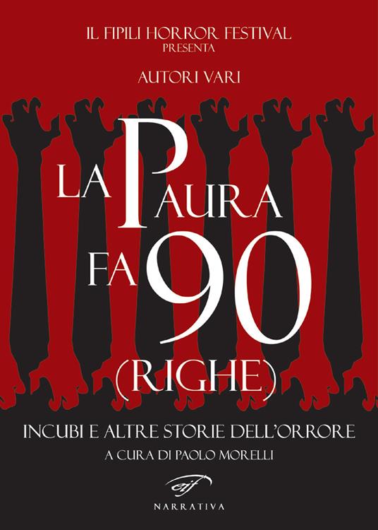 La paura fa 90 (righe). Incubi e altre storie dell’orrore - copertina