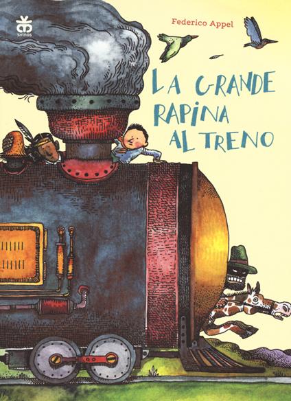 La grande rapina al treno. Ediz. ad alta leggibilità - Federico Appel - copertina