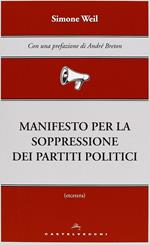 Manifesto per la soppressione dei partiti politici