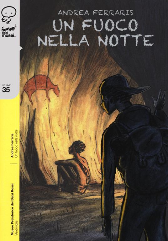 Un fuoco nella notte - Andrea Ferraris - copertina