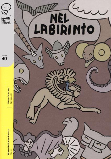 Nel labirinto - Pietro Scarnera - copertina