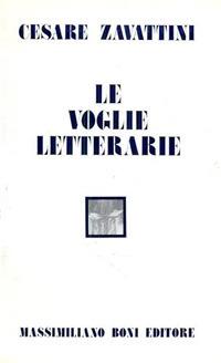 Le voglie letterarie - Cesare Zavattini - copertina