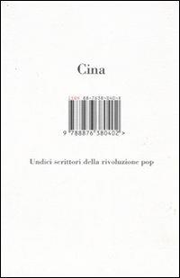 Cina. Undici scrittori della rivoluzione pop - copertina