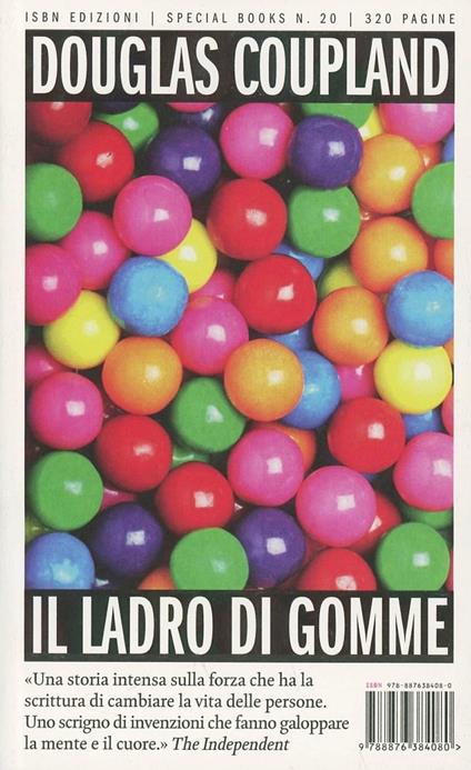 Il ladro di gomme - Douglas Coupland - copertina