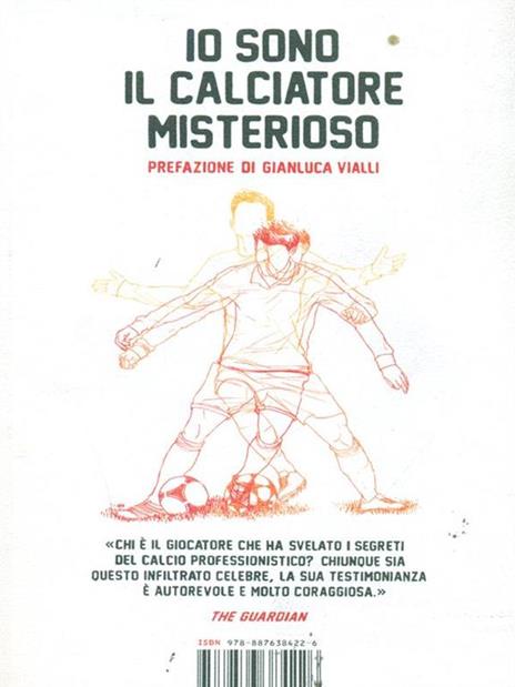 Io sono il calciatore misterioso - copertina