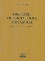 Dispense di psicologia dinamica. Anno accademico 1991-92