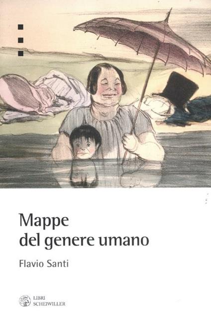 Mappe del genere umano - Flavio Santi - copertina