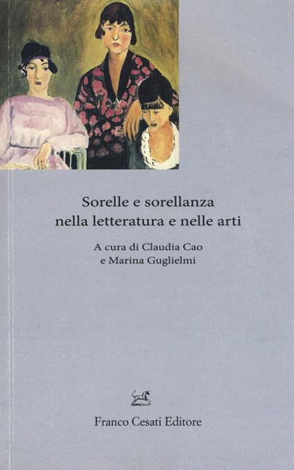 Sorelle e sorellanza nella letteratura e nelle arti - copertina