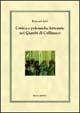 Critica e polemiche letterarie nei giambi di Callimaco - Emanuele Lelli - copertina