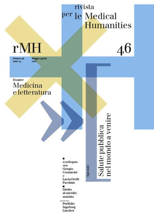 Rivista per le medical humanities (2020). Vol. 46: Medicina e letteratura. - copertina