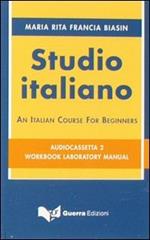 Studio italiano. An Italian course for beginners. 2 Audiocassette