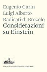 Considerazioni su Einstein