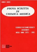 Prova scritta di chimica medica