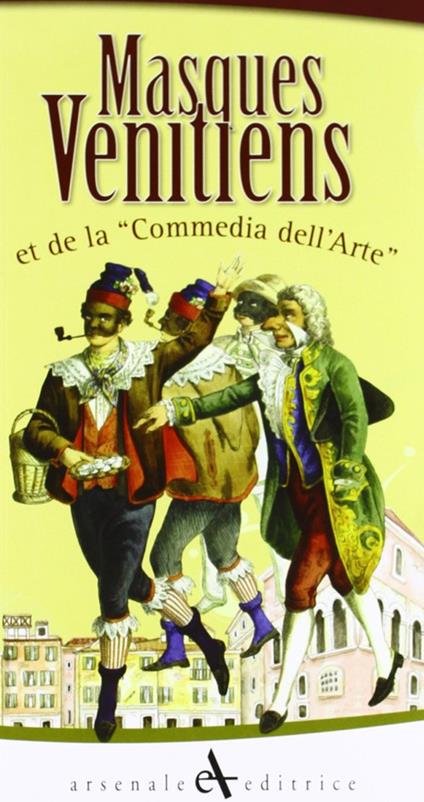 Maschere veneziane. Ediz. francese - copertina