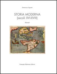 Storia moderna (secoli XVI-XVIII) - Domenico Ligresti - copertina