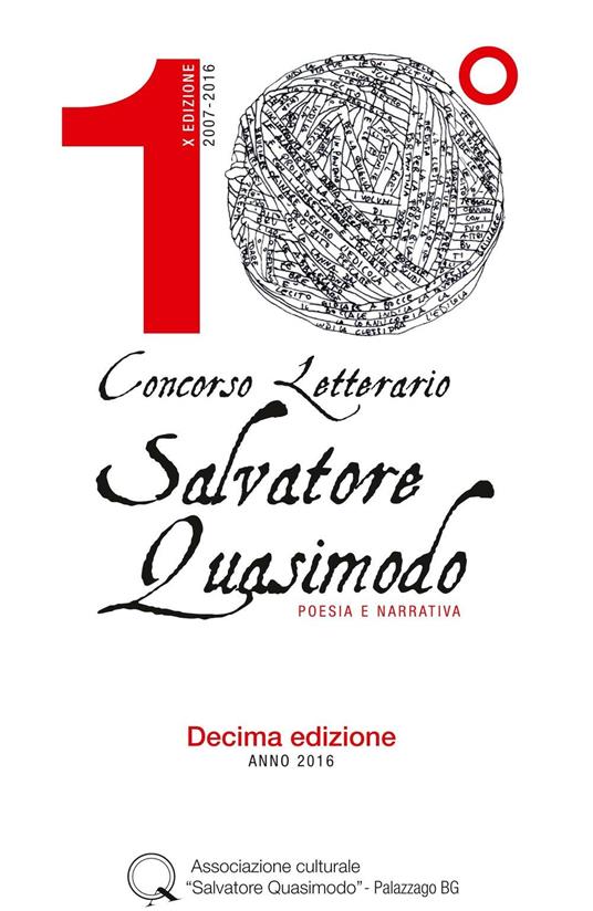 Concorso letterario Salvatore Quasimodo. Poesie e narrativa. 10ª edizione - copertina