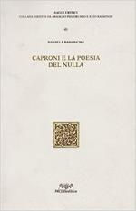 Caproni e la poesia del nulla