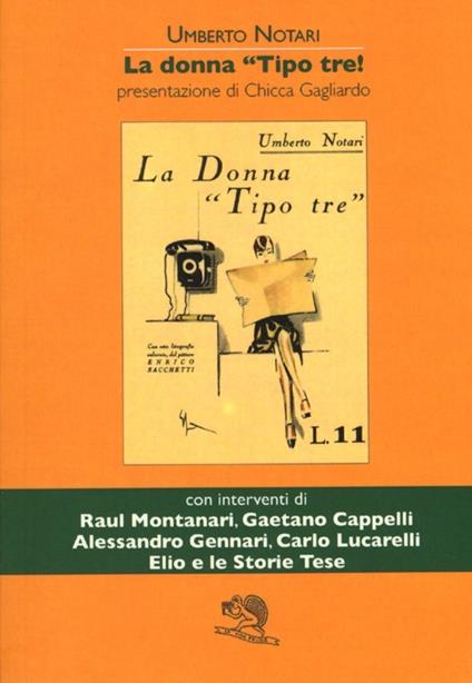 La donna «tipo tre» - Umberto Notari - copertina