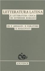 Letteratura latina e letteratura greca di interesse romano