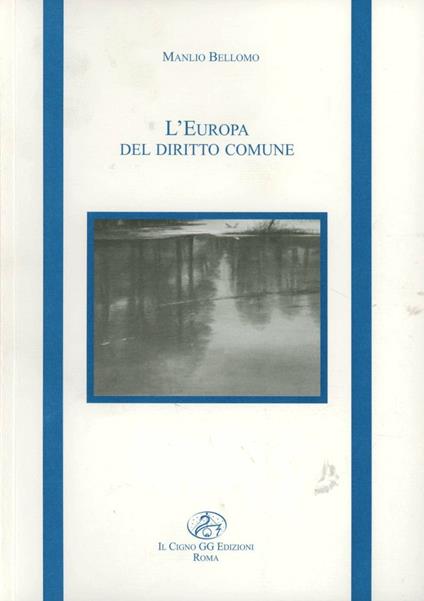 L' Europa del diritto comune - Manlio Bellomo - copertina