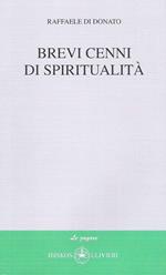 Brevi cenni di spiritualità