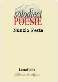 Dieci brevissime apparizioni - Nunzio Festa - copertina