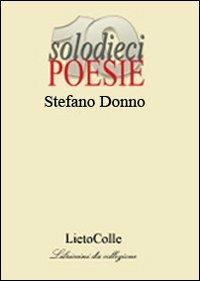 Dermica per versi - Stefano Donno - copertina