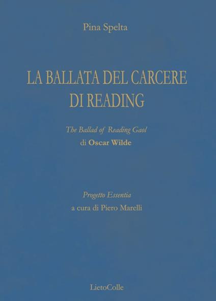 La ballata del carcere di reading - Pina Spelta - copertina