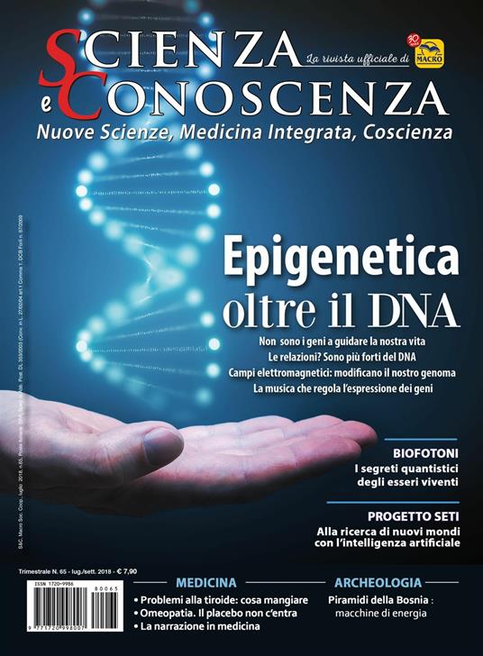 Scienza e conoscenza. Epigenetica: oltre il DNA. Vol. 65 - copertina