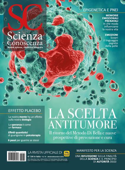 Scienza e conoscenza. Vol. 70: La scelta antitumore - copertina