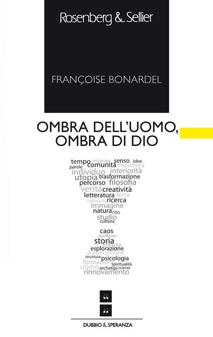 Ombra dell’uomo ombra di Dio - Françoise Bonardel - copertina