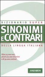 Dizionario sinonimi e contrari della lingua italiana