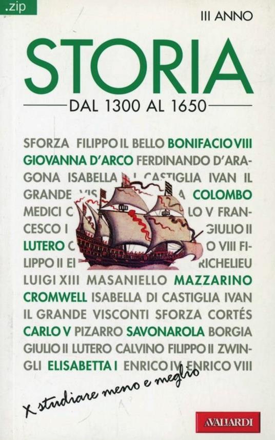 Storia. Vol. 3: Dal 1300 al 1650. - Bruna Gherner - copertina