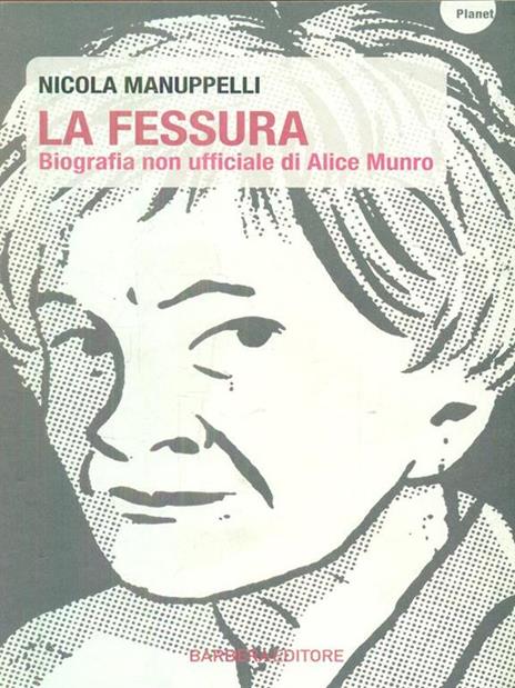 La fessura. Biografia non ufficiale di Alice Munro - Nicola Manuppelli - copertina