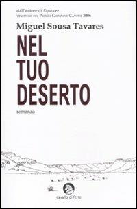 Nel tuo deserto - Miguel Sousa Tavares - copertina