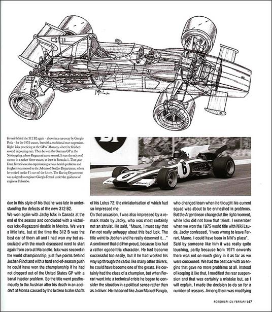 Forghieri on Ferrari. 1947 to the present. Ediz. illustrata - Mauro Forghieri,Daniele Buzzonetti - 2