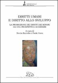 Diritti umani e diritto allo sviluppo. La promozione dei diritti dei minori da una prospettiva di genere - copertina