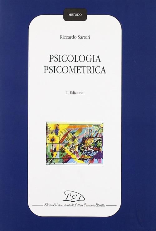 Psicologia psicometrica - Riccardo Sartori - copertina