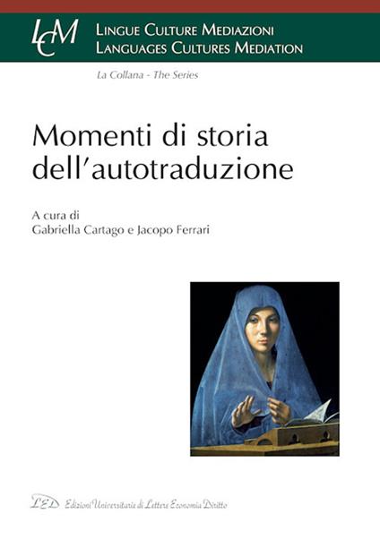 Momenti di storia dell'autotraduzione - copertina