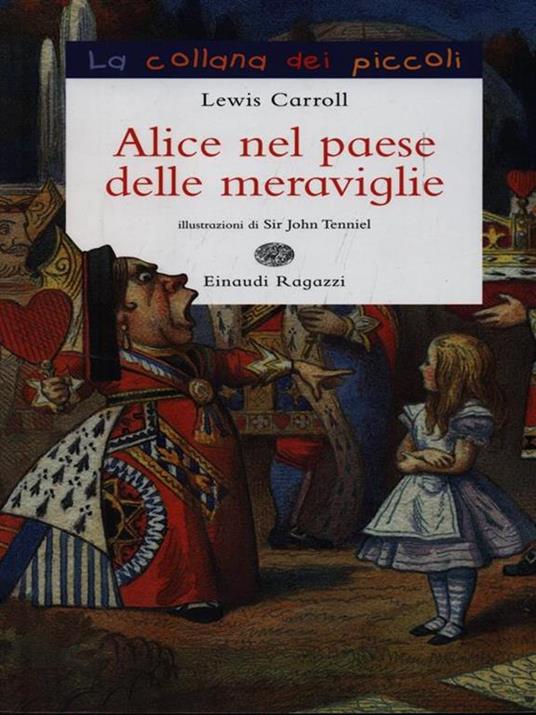 Alice nel paese delle meraviglie - Lewis Carroll - copertina