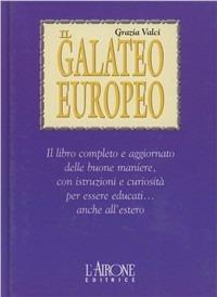 Galateo europeo - Grazia Valci - copertina